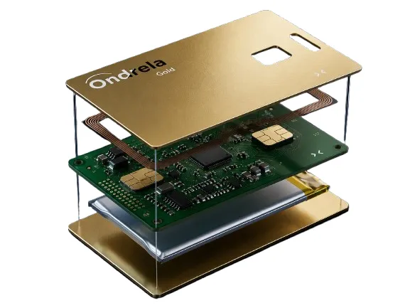 Ondrela GPS card tracker