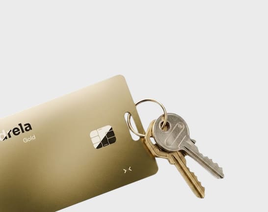 Ondrela tracker attached to keys